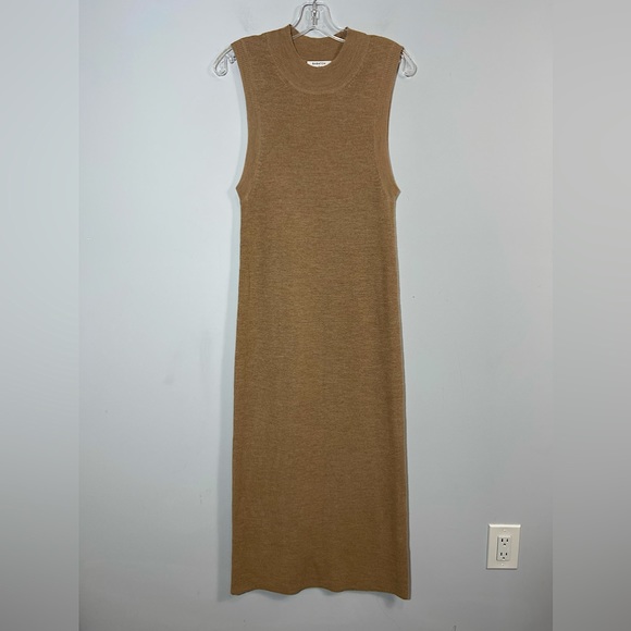 ARITZIA Babaton Aesthetica Dress Limited Edition Constant Camel Sweater Knit M - Picture 6 of 13